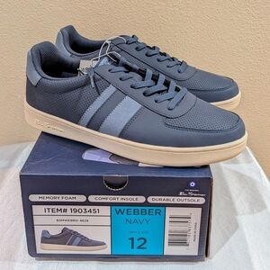 New Ben Sherman Men's Sneaker Shoes Blue Size 12